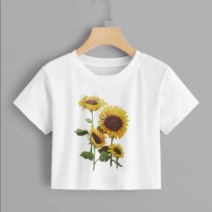 SHEIN 🌻short t-shirt with print